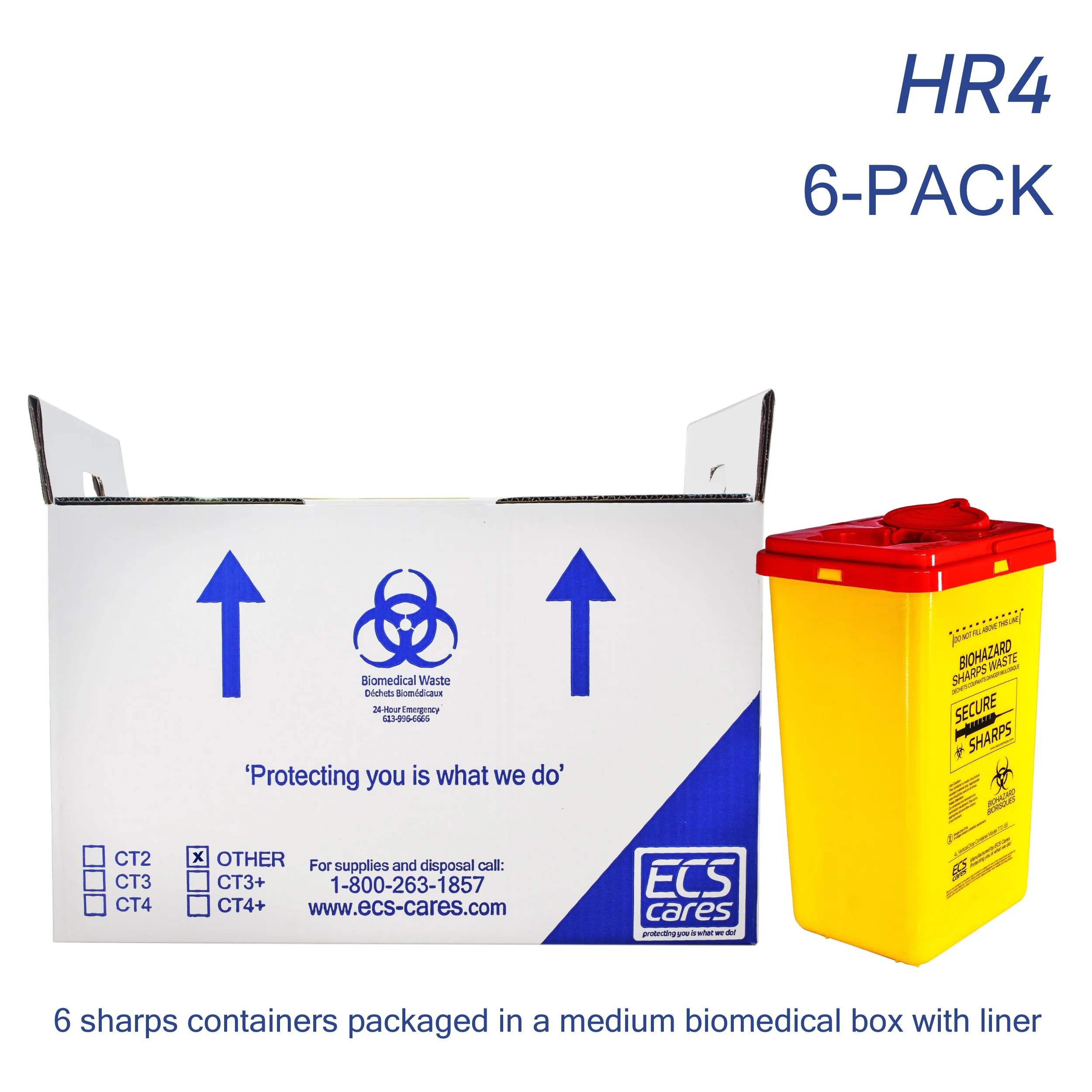 HR4 Needle Box — ECS Cares